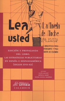 EDICIÓN Y PROPAGANDA DEL LIBRO