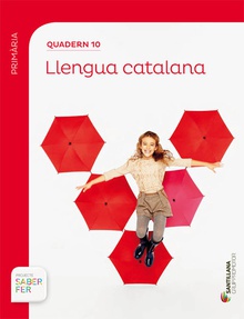 Quadern llengua catalana 10 4t.primaria. Saber fer