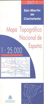 (267-I).mapa topográfico san martín de castañeda (1:25.000)