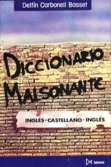 Diccionario malsonante ingles-castellano-ingles