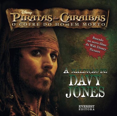 Piratas das caraíbas: o cofre do homem morto: a maldiçåo de davy jones: livro de leitura