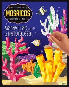MARAVILLAS DE LA NATURALEZA Kaleidoscopio:mosaicos con pegatinas para adultos