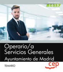 OPERARIO/A SERVICIOS GENERALES AYUNTAMIENTO DE MADRID Temario