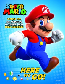 Super Mario: Here we go Libro oficial de actividades y colorear