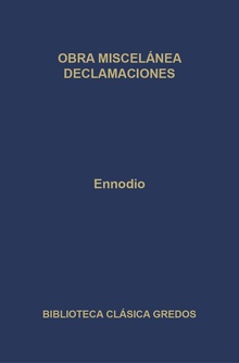 Obra miscelánea declamaciones