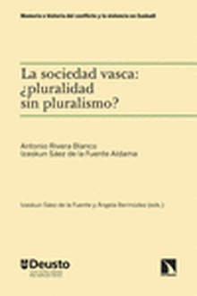 La sociedad vasca: ¿pluralidad sin pluralismo? EUSKAL GIZARTEA: PLURALTASUNA PLURALISMORIK GABE?