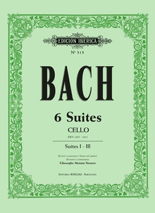 Bach 6 Suites chelo Vol.1 (Suites I-II-III)