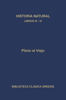 Historia natural. Libros III-IV