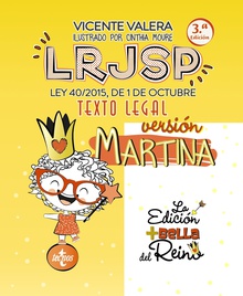 LRJSP Versión Martina Ley 40/2015 de 1 de octubre. Texto Legal