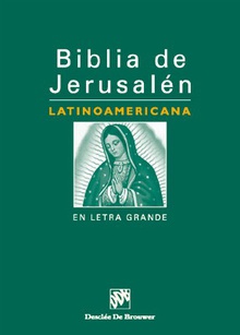 Biblia de jerusalén latinoamericana en letra grande