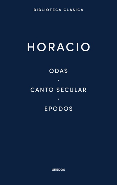 Odas. Canto secular. Epodos