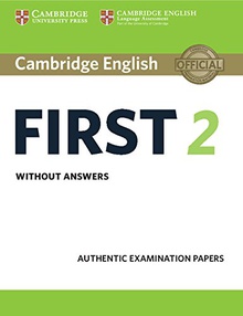 Cambridge first certificate english 2 students without key fce 2016