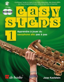 Easy steps 1 saxophone alto