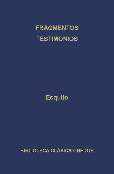 Fragmentos. Testimonios.