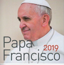 Calendario 2019 papa francisco con iman