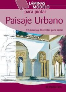 Láminas modelo para pintar paisaje urbano 12 MODELOS DIFERENTES PARA PINTAR