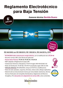 Reglamento Electrotécnico Para Baja Tensión 6ª Ed.