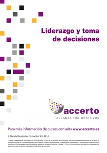 Liderazgo y toma de decisiones