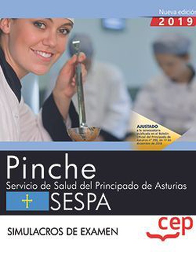 Simulacros exámen pinche. Servicio de Salud del Principado de Asturias SESPA