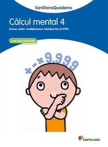 Càlcul mental, 4 Educació Primària. Quadern