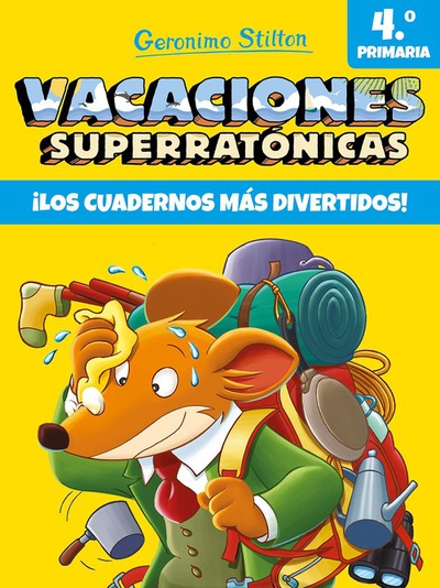 VACACIONES SUPERRATÓNICAS 4ºPRIMARIA ¡Los cuadernos más divertidos!