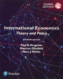 International economics: theory and policy