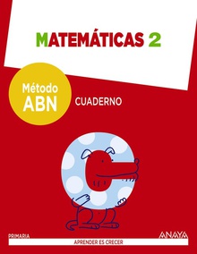 cuaderno matemáticas  abn  2º primaria