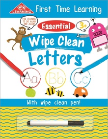 First Time Learning: Wipe Clean Letter
