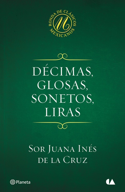 Décimas, glosas, sonetos, liras