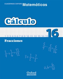 Matemáticas 1º Primaria Cuadernos de Cálculo 16