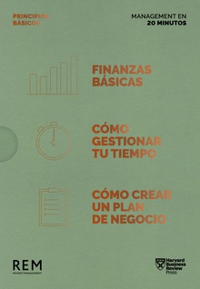 Estuche Management en 20 minutos. Principios básicos Finanzas básicas - Cómo crear un plan de negocios - Cómo gestionar tu tiempo
