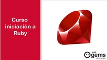 Curso de Iniciación a Ruby