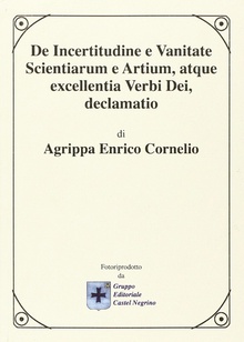 De incertitudine e vanitate scientiarum e artium