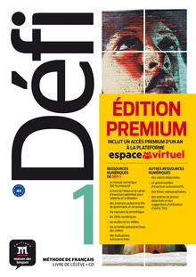 DÈFI 1. A1. LIVRE DE L'ÈLÈVE + CAMPUS Versión premium