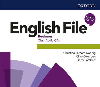 English file a1 beginner class audio cd fourth edition 3 cds