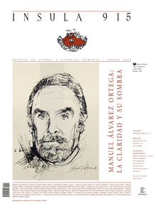 Manuel Álvarez Ortega: la claridad y su sombra (Ínsula n° 915, marzo de 2023)