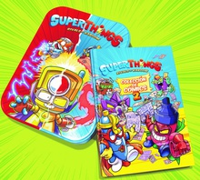 Libro del Coleccionista de Cómics Superthings - Series 4, 5 y Secret Spies