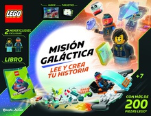 Lego. Misión galáctica Libro con minifiguras y 200 piezas