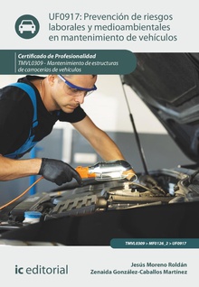 Prevención de riesgos laborales y medioambientales en mantenimiento de vehículos. TMVL0309