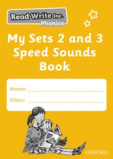 Read Write Inc - Phonics My Sets 2 and 3 Speed Sounds Book Pack of 5