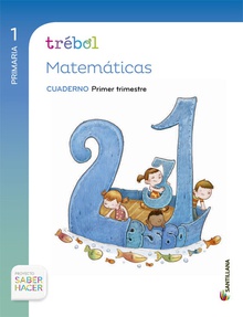 Cuaderno Matematicas 1-1º.Prim.(Trebol) Globalizado
