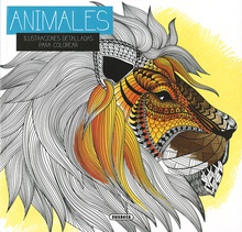 Animales Ilustraciones detalladas para colorear