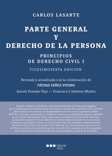 Principios de Derecho civil. 26ª ed. Tomo I: Parte General y Derecho de la persona