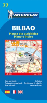 Plano MICHELIN Bilbao