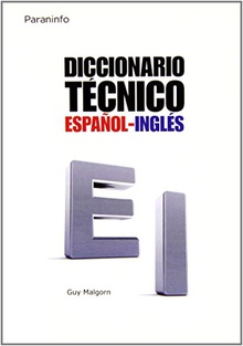 Diccionario tecnico espaiol-ingles