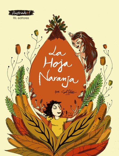 La hoja naranja