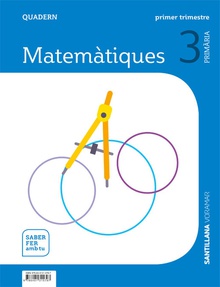 Quadern matematiques 1 3r.primaria. saber fer amb tu. valencia 2019