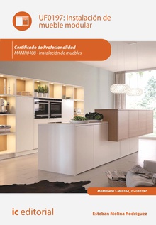 Instalación de mueble modular. MAMR0408