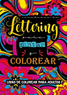Cuaderno de Lettering Libro de colorear para adultos