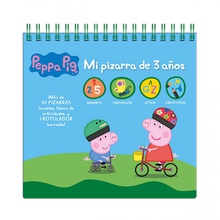 Peppa pig - mi pizarra de 3 aeos